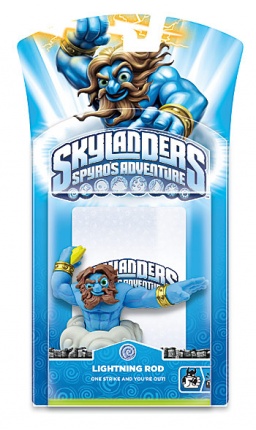 Skylanders. Spyros Adventure.   Lightning Rod