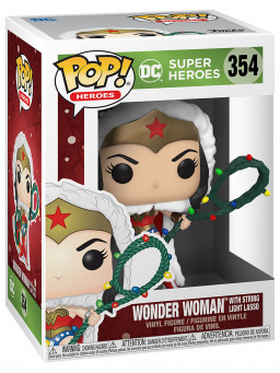  Funko POP Holiday: DC Super Heroes  Wonder Women With String Light Lasso (9,5 )