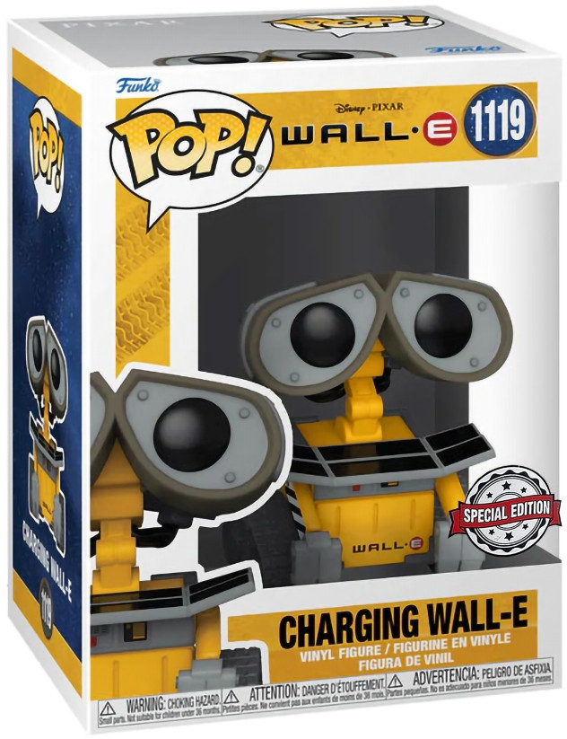  Funko POP Disney: Wall-E  Charging Wall-E Specialty Series Exclusive (9,5 )