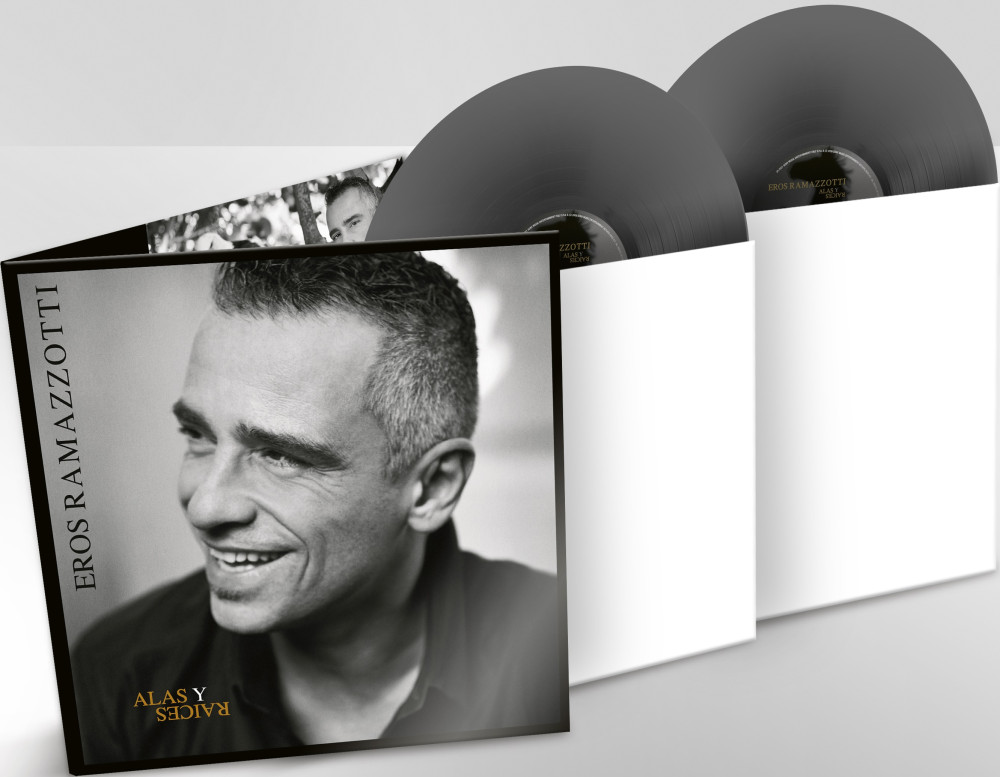 RAMAZZOTTI EROS  Alas Y Raices  Spanish Version  Coloured Grey Vinyl  2LP +   LP Brush It 