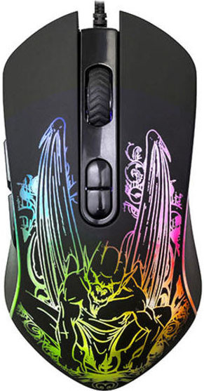Мышь Qumo Dragon War Gothic M51 проводная игровая с RGB подсветкой для PC
