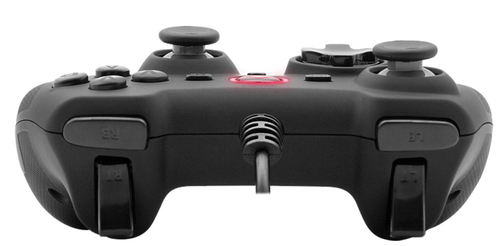  Speedlink RAIT Gamepad   Black Rubber  PC (SL-650010-BK)