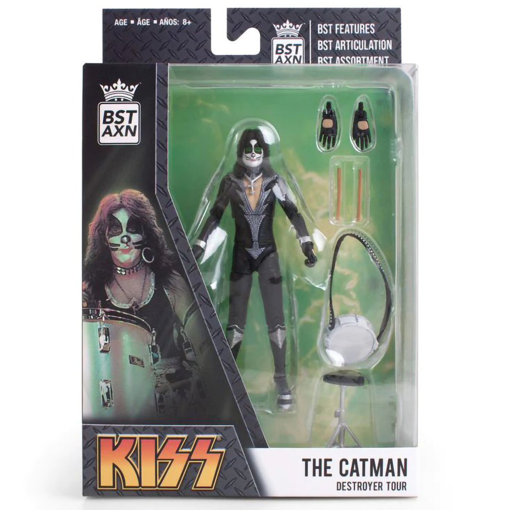  BST AXN Action Figure Kiss: Catman [Destroyer Tour] (13 )