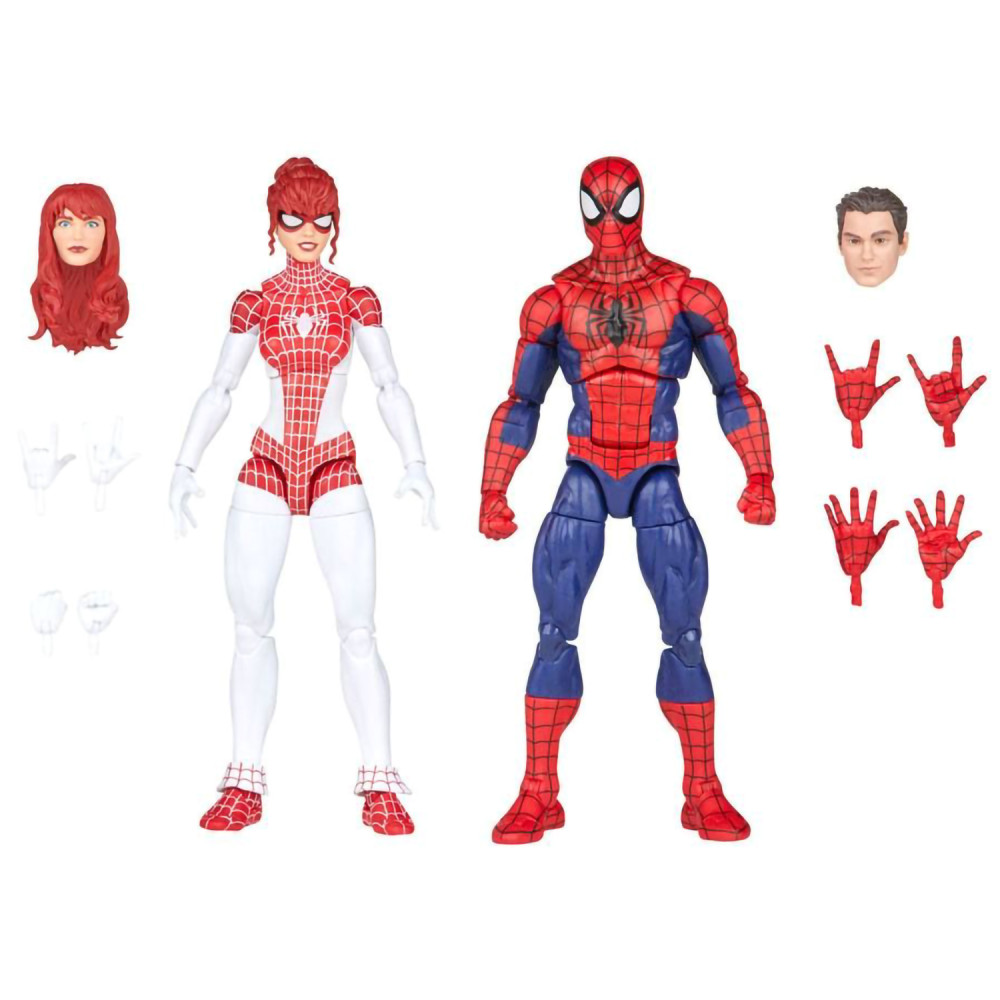  Marvel Legends Series: The Amazing Spider-Man  Spider-Man And Marvel`s Spinneret (15 ) (2 )