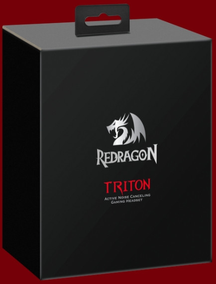Гарнитура Redragon Triton проводная игровая для PC с кабелем 1.8 м  (Звук 7.1 / ANC)