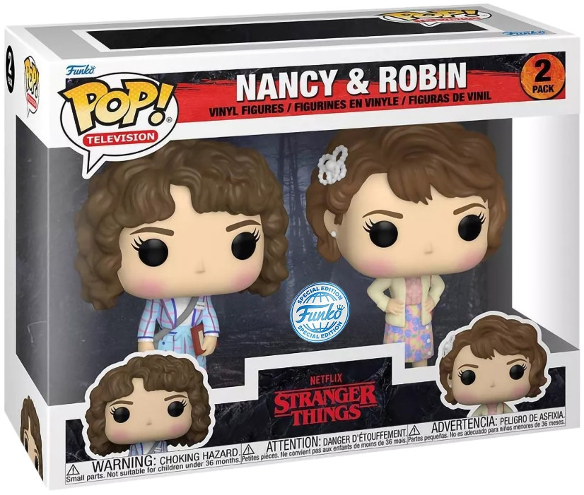 ������� Funko POP Television: Stranger Things � Nancy And Robin 2-Pack (9,5 ��)