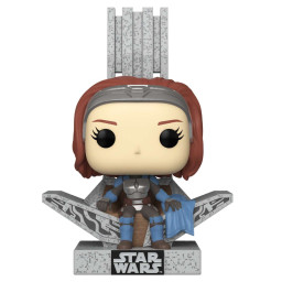  Funko POP Star Wars: Mandalorian S9  Bo-Katan Kryze on Throne Bobble-Head (9,5 )