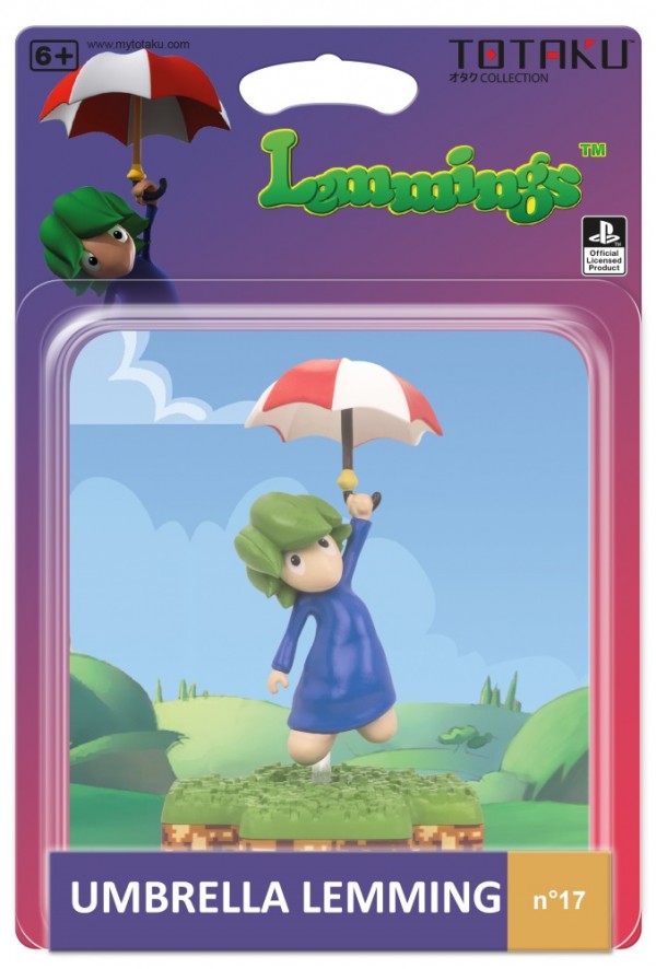 Фигурка TOTAKU Collection: Lemmings – Umbrella Lemming (10 см)