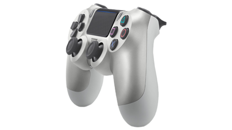   DualShock 4 Cont Silver  PS4 ()