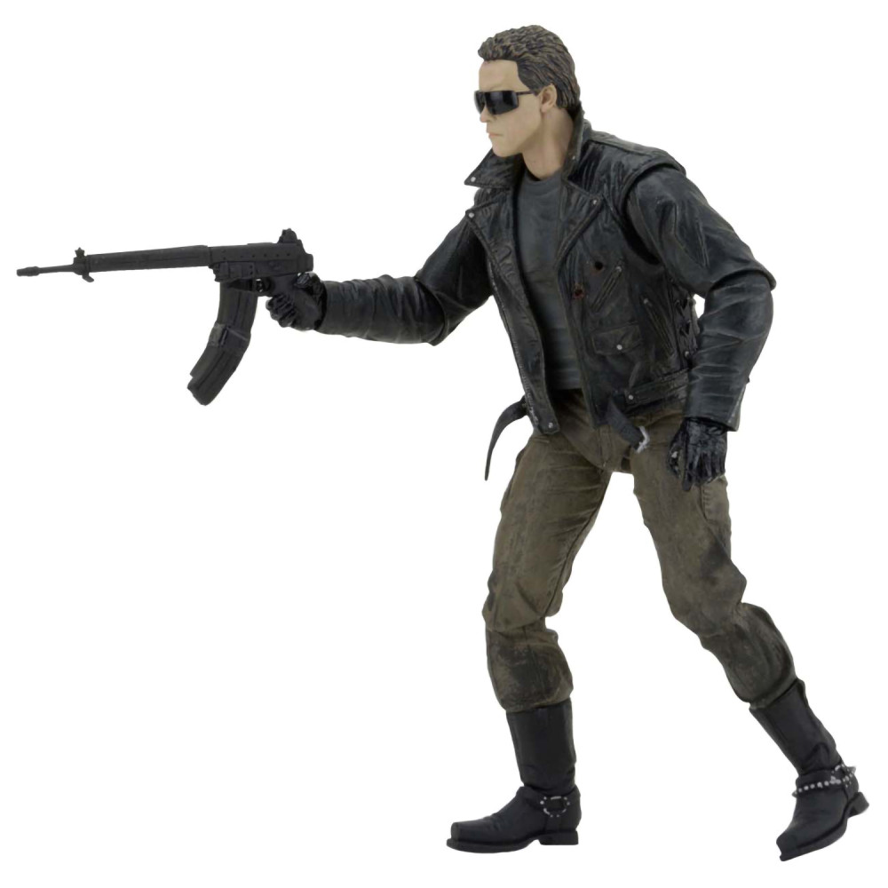 ������� NECA Scale Action Figure: Terminator 1984 � Ultimate Police Station Assault T-800 (17 ��)