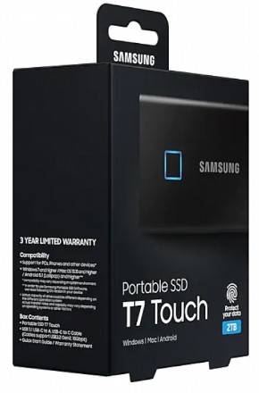   Samsung SSD T7 Touch 2TB USB Type-C ()