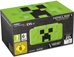   New Nintendo 2DS XL Creeper () +  Minecraft