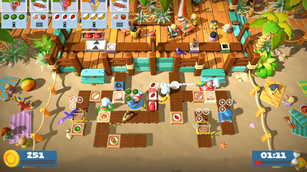 Overcooked! 2: Surf 'n' Turf.  [PC,  ]