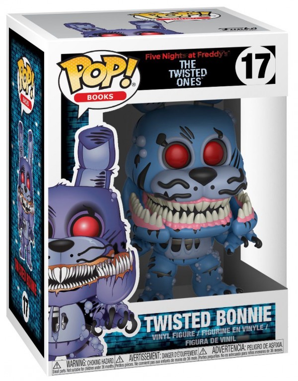 Фигурка Funko POP Books: Five Nights At Freddy's The Twisted Ones – Twisted Bonnie (9,5 см)