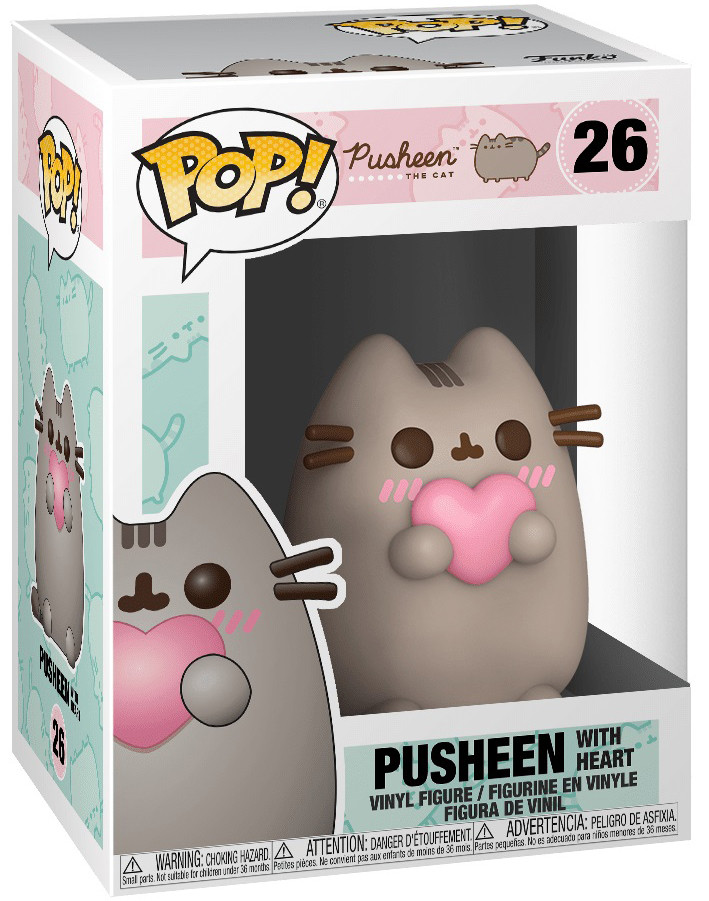  Funko POP: Pusheen The Cat  Pusheen With Heart (9,5 )