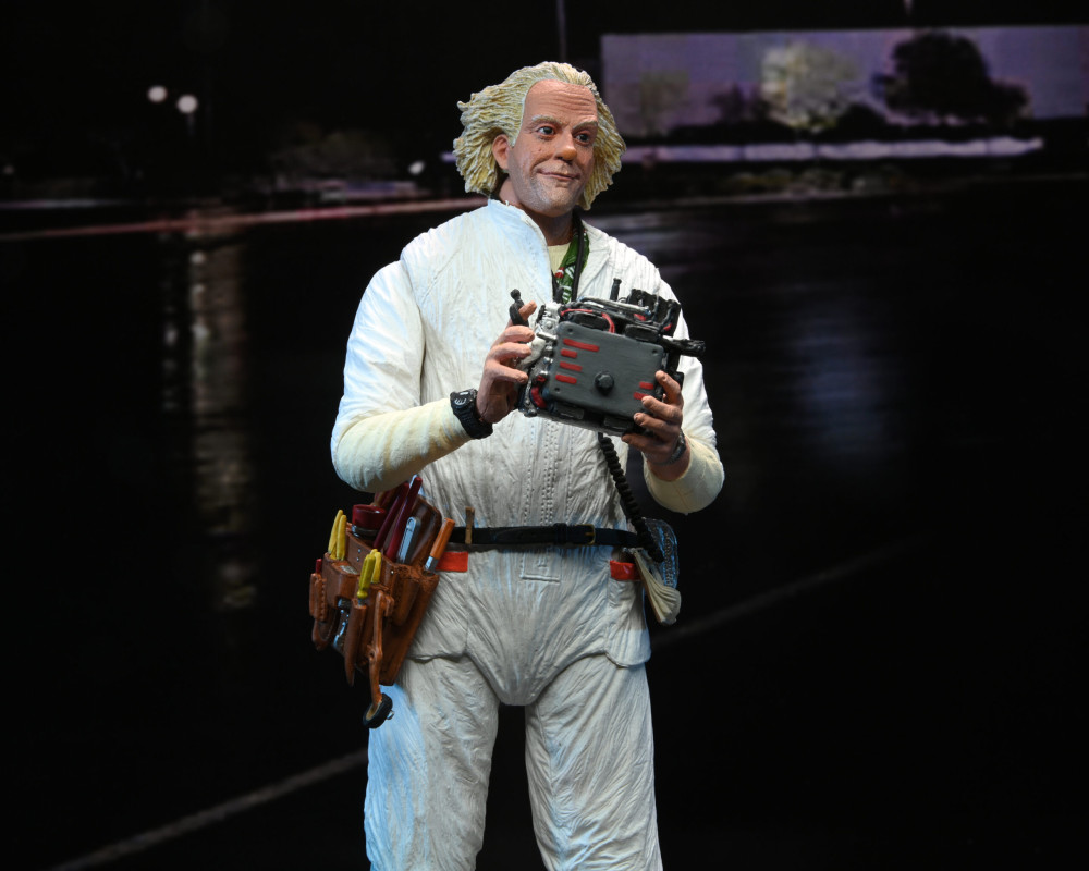  NECA Scale Action Figure: Back To The Future  Ultimate Doc Brown 1985 (17,5 )