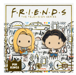 Набор значков Friends 1.3 Фиби и Джоуи Pin Kings 2-Pack