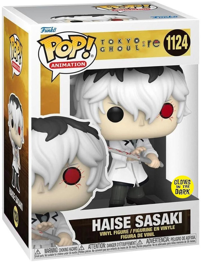 ������� Funko POP Animation: Tokyo Ghoul � Re Haise Sasaki [Glows In The Dark] (9,5 ��)