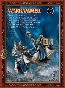   Warhammer 40,000. High Elf Archmage And Mage