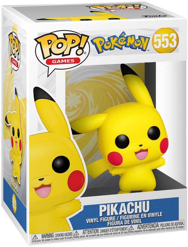  Funko POP Games: Pokemon  Pikachu Waving (9,5 )