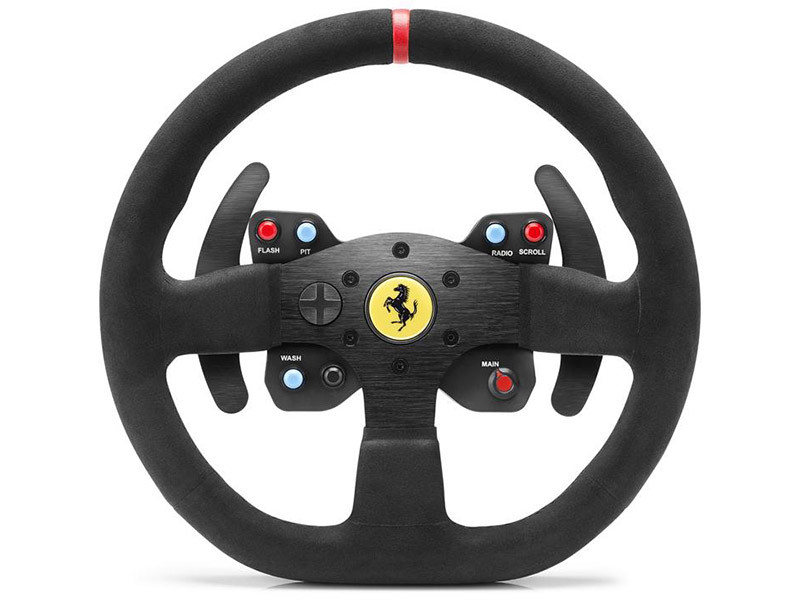 Гоночный руль Thrustmaster T300 Ferrari Integral Rw Alcantara ed eu для PS4 / PS3