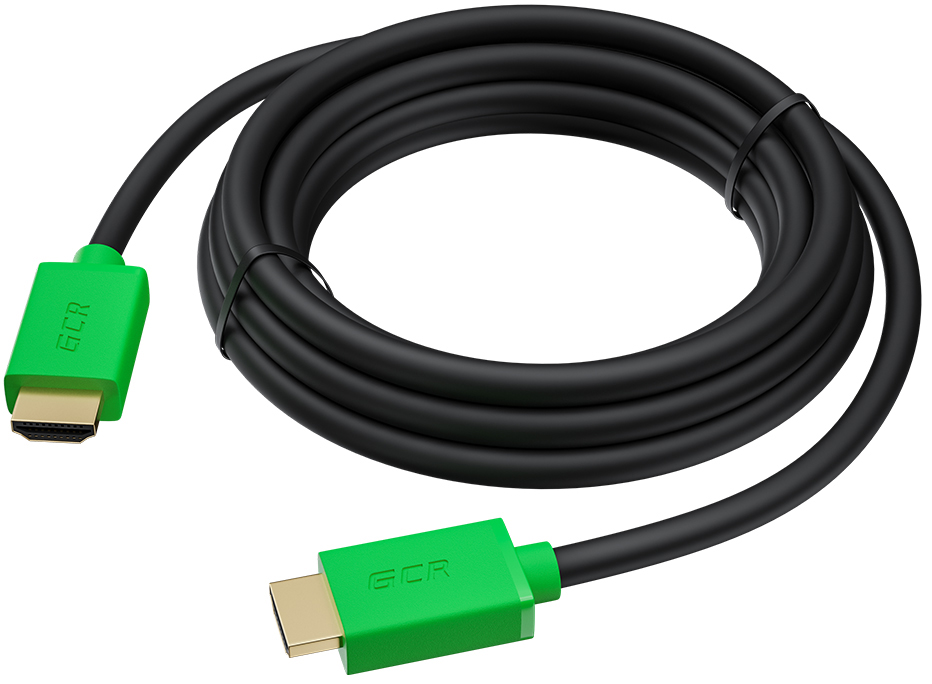 Кабель Greenconnect HDMI 2.0, 0.3 м, HDR 4:2:2, Ultra HD, 4K 60 fps (GCR-HM421-0.3m)