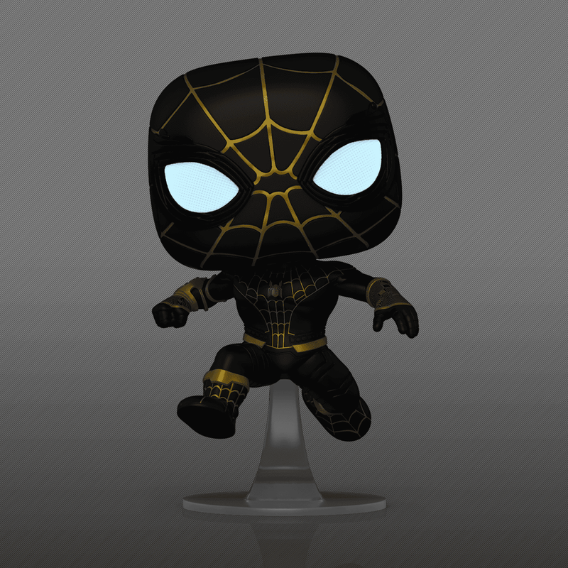 Фигурка Funko POP Marvel: Spider-Man No Way Home – Spider-Man Black Suit With Chase Exclusive Bobble-Head (9,5 см)