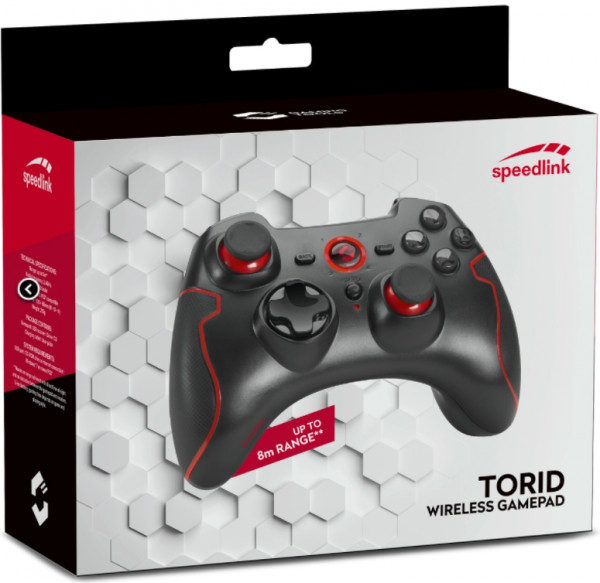 Геймпад Speedlink Torid Gamepad Wireless беспроводной для PC / PS3 (SL-6576-BK-02)