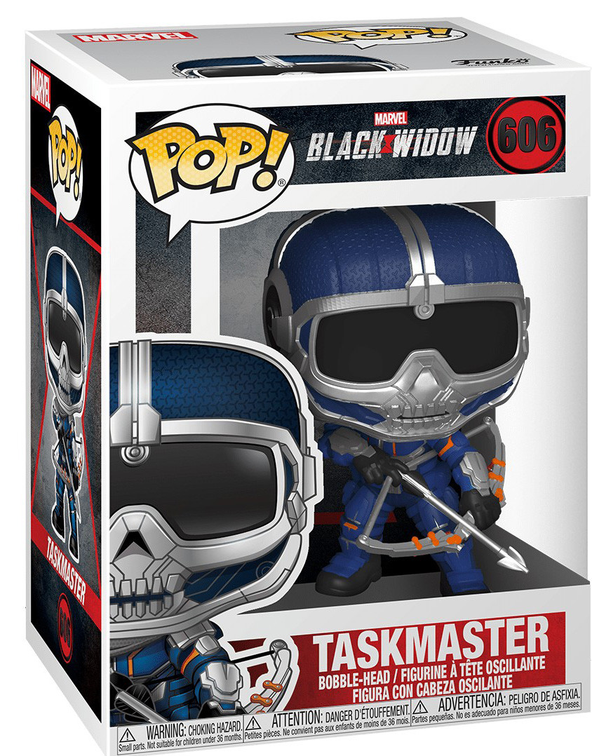  Funko POP: Marvel Black Widow  Taskmaster With Bow Bobble-Head (9,5 )