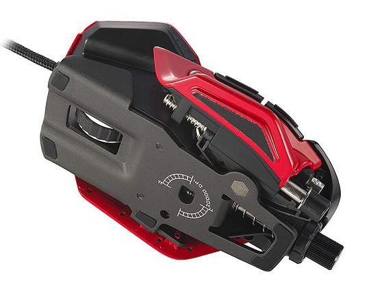 Мышь Mad Catz R.A.T. 8+ ADV проводная игровая для PC (красный)(4897093960870)