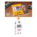 Настольная игра 500 злобных карт Дополнение 3 Еще 200 карт Набор белый + Шоколад Кэт 12 Для геймера 60г Набор