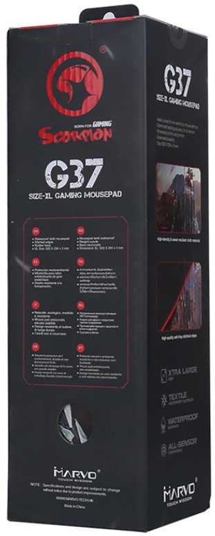 Коврик для мыши Marvo G37 (XL)