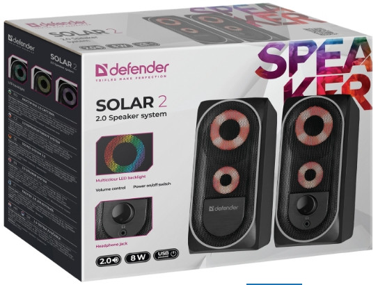 ������������ ������� Defender 2.0 Solar 2.8 �� � ���������� � �������� �� USB ��� PC