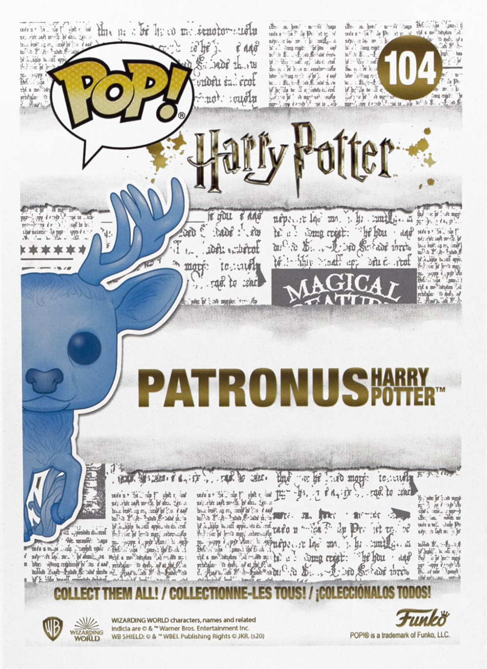  Funko POP: Harry Potter  Patronus Harry Potter (9,5 )