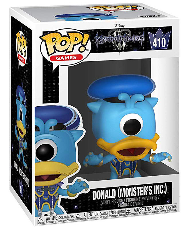  Funko POP Games: Kingdom Hearts  Donald (Monsters Inc.) (9,5 )