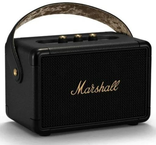 Портативная колонка Marshall Kilburn II (черный / латунь)