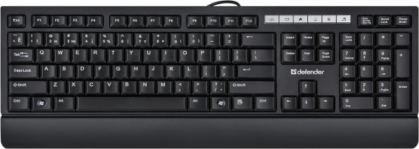 Клавиатура Defender Episode SM-950 RU, полноразмерная USB для PC (черный) (45035)