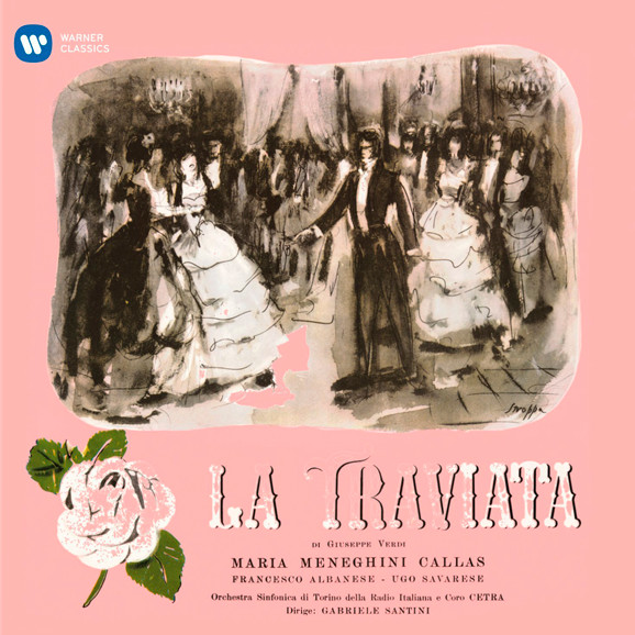 CALLAS MARIA  Verdi  La Traviata  3LP +   LP Brush It 