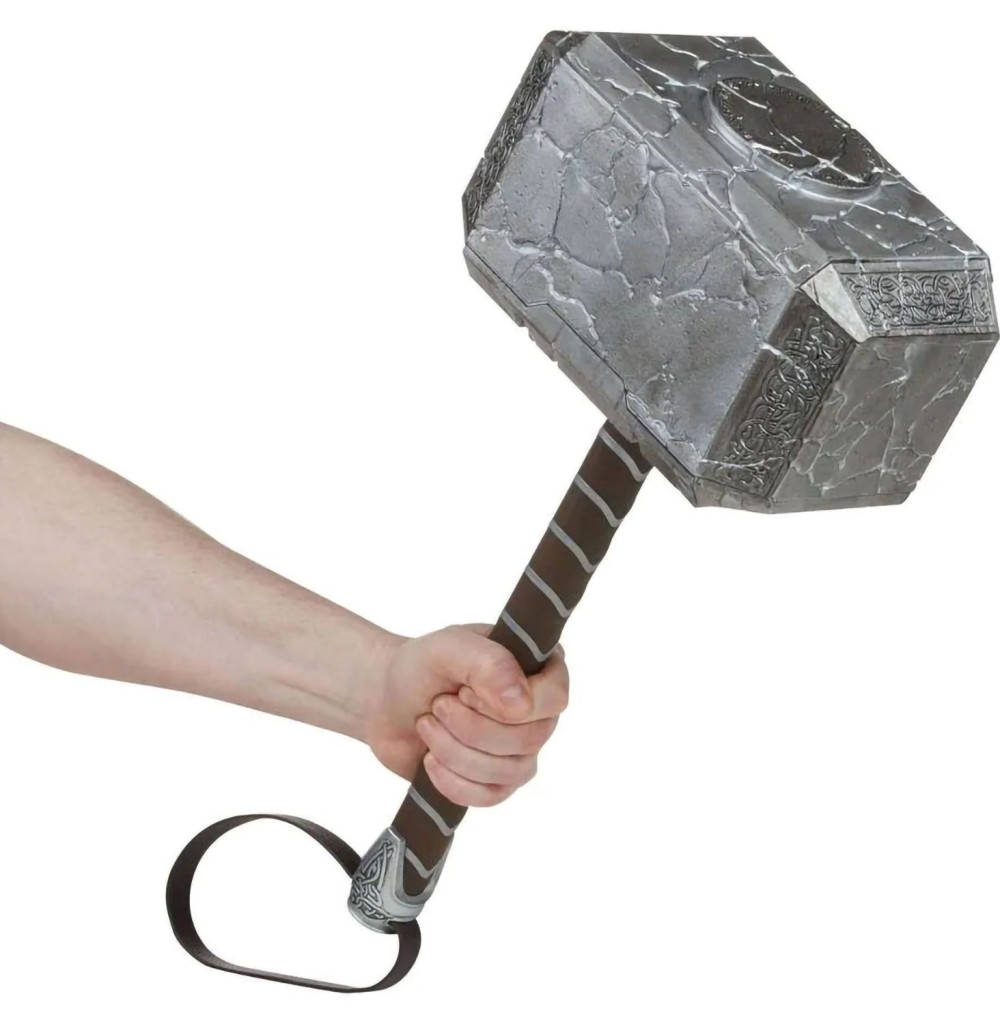   Marvel: Thor Love & Thunder  Mjolnir Electronic Hammer ( 1:1)