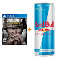  Call of Duty: WWII [PS4,  ] +   Red Bull   250