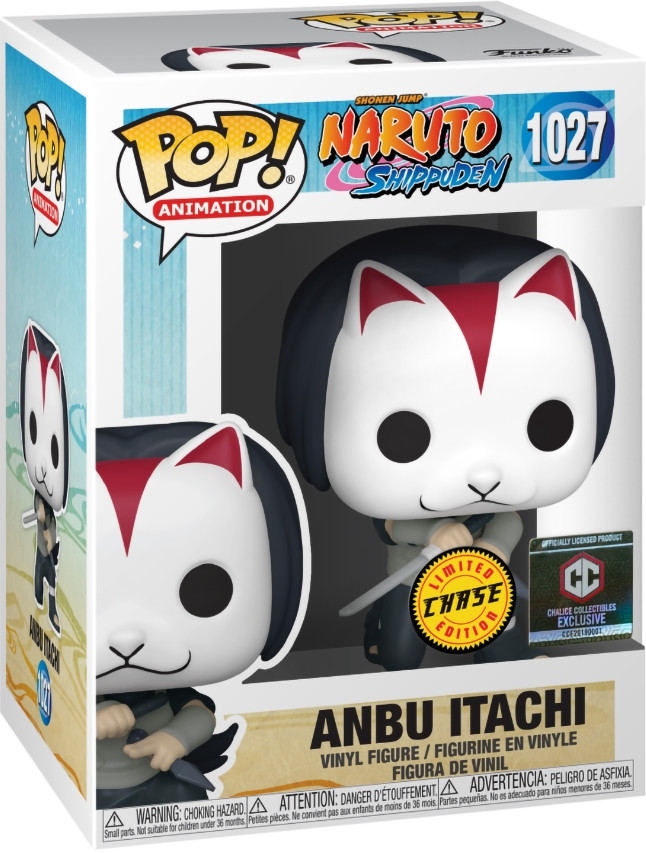  Funko POP Animation: Naruto Shippuden  S9 Anbu Itachi With Chase (9,5 )