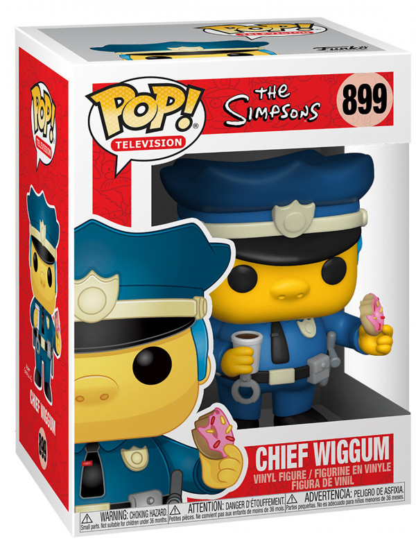 Фигурка Funko POP Television: The Simpsons – Chief Wiggum (9,5 см)