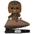  Funko POP Return: Star Wars Of The Jedi 40th  Jabba's Skiff Chewbacca Exclusive Bobble-Head (9,5 )