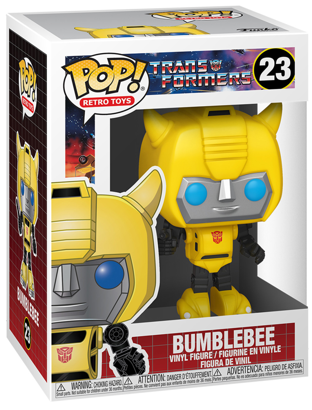 Funko POP Retro Toys: Transformers  Bumblebee (9,5 )