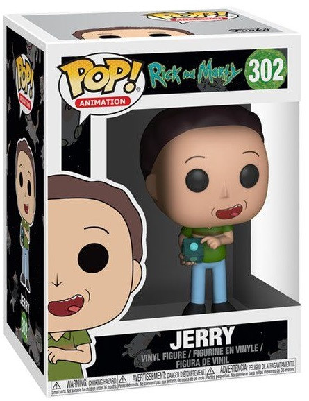  Funko POP Animation: Rick And Morty  Jerry (9,5 )