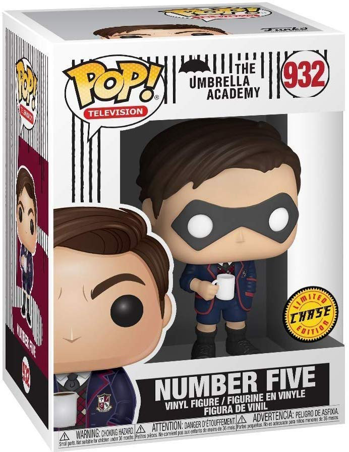  Funko POP Television: The Umbrella Academy  Number Five With Chase (9,5 )