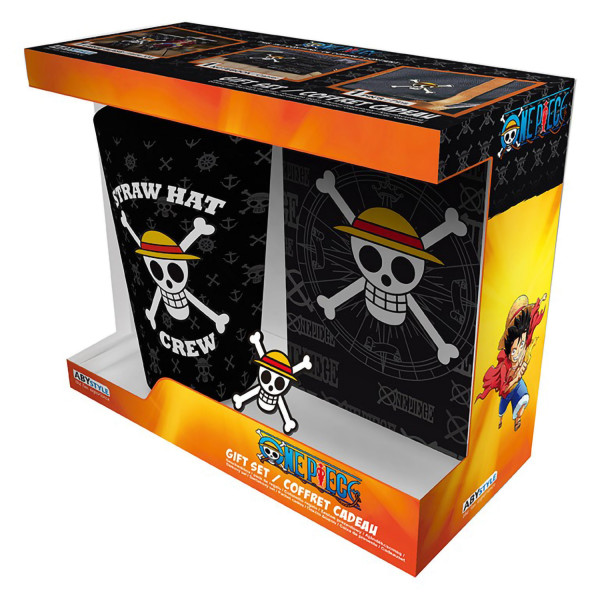 Подарочный набор One Piece: Skull (Стакан, значок, блокнот)