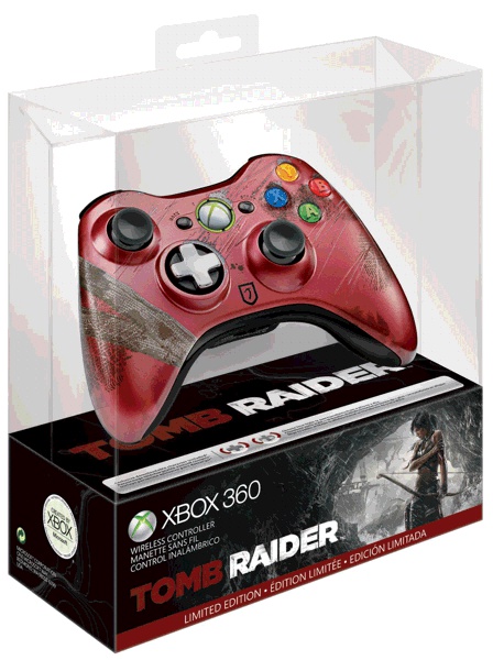 Беспроводной геймпад для Xbox 360 в стиле Tomb Raider
