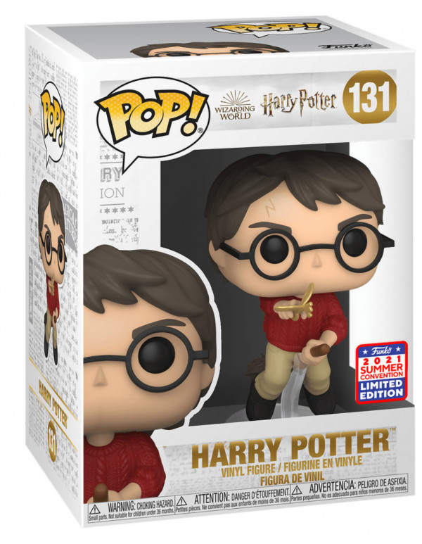 Фигурка Funko POP: Harry Potter – Harry Flying With Winged Key Exclusive (9,5 см)