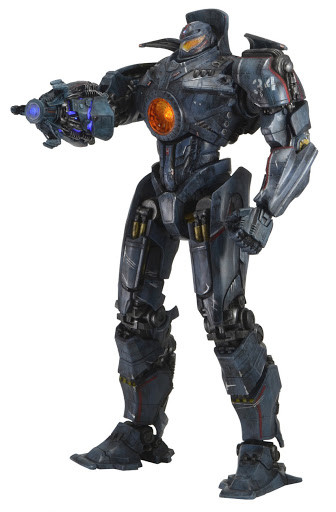  Pacific Rim. Gipsy Danger  Battle Damaged With Light-Up Plasma Cannon Arm (46 )